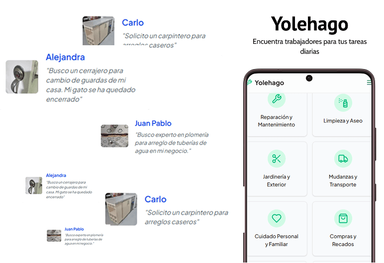 Yolehago App Preview
