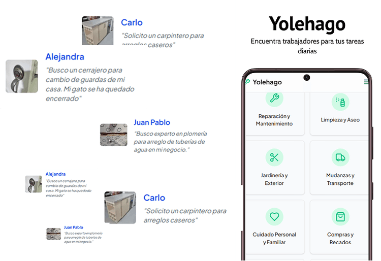 Yolehago App Preview